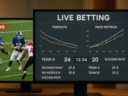 Apuestas en vivo: Horarios y métricas clave (Guía jugada a jugada)