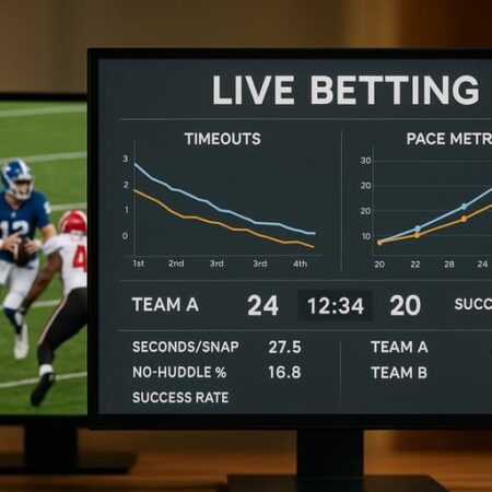 Apuestas en vivo: Horarios y métricas clave (Guía jugada a jugada)