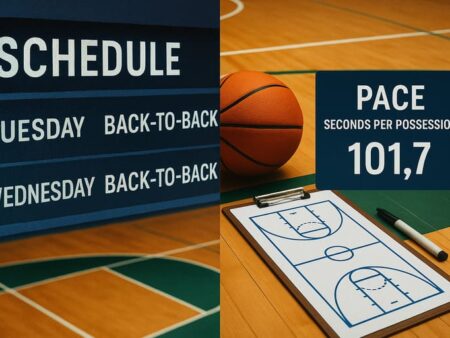 Apuestas de la NBA: No hay que adivinar cuándo se trata de partidos consecutivos y ritmo