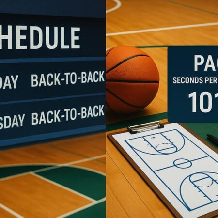 Apuestas de la NBA: No hay que adivinar cuándo se trata de partidos consecutivos y ritmo
