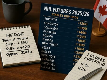 NHL Futures 2025/26: When to Enter and When to Cover (Without Guesswork)