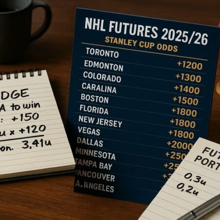 NHL Futures 2025/26: When to Enter and When to Cover (Without Guesswork)