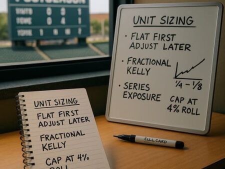 Postemporada de la MLB: Gestión de apuestas en series largas